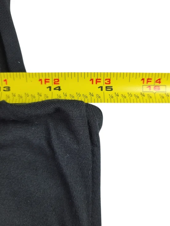 Tahari Luka Maxi Dress Size XS Black Twisted Straps Ruched Waist 22" Slit New - Picture 10 of 11